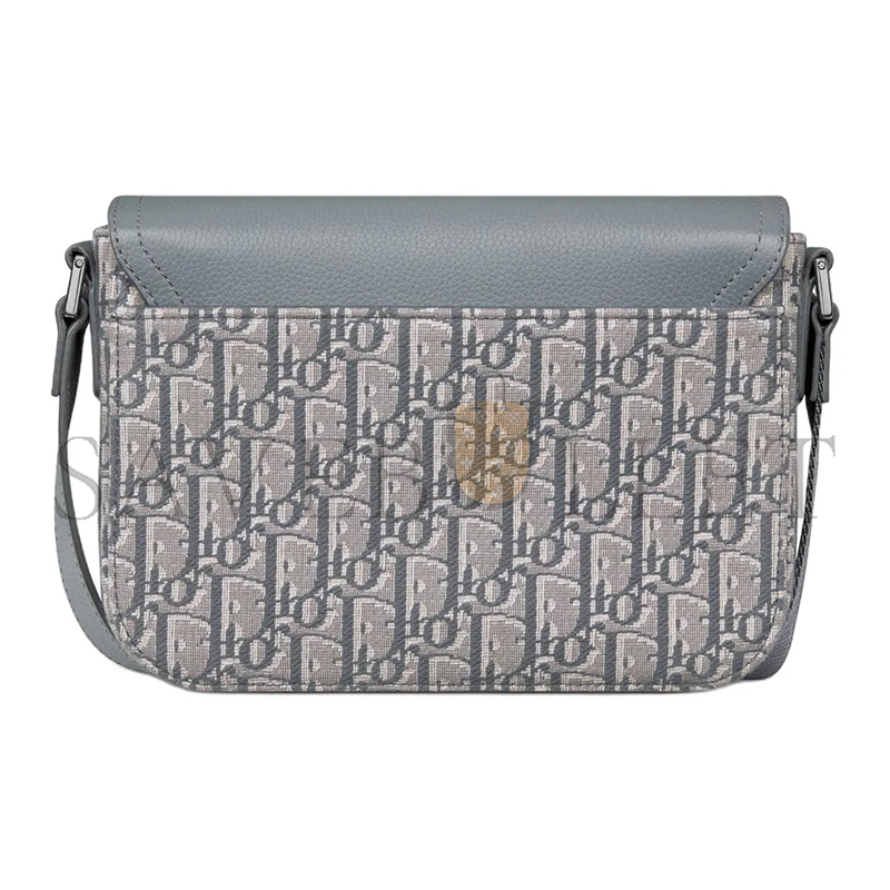 D*or small saddle messenger bag with flap 1adpo049yks-h12e (23*18*6cm)